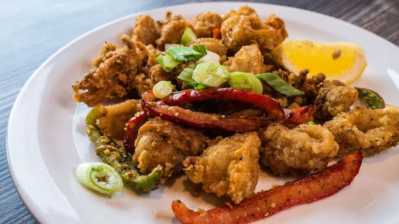 Calamari appetizer at J's Roadhouse